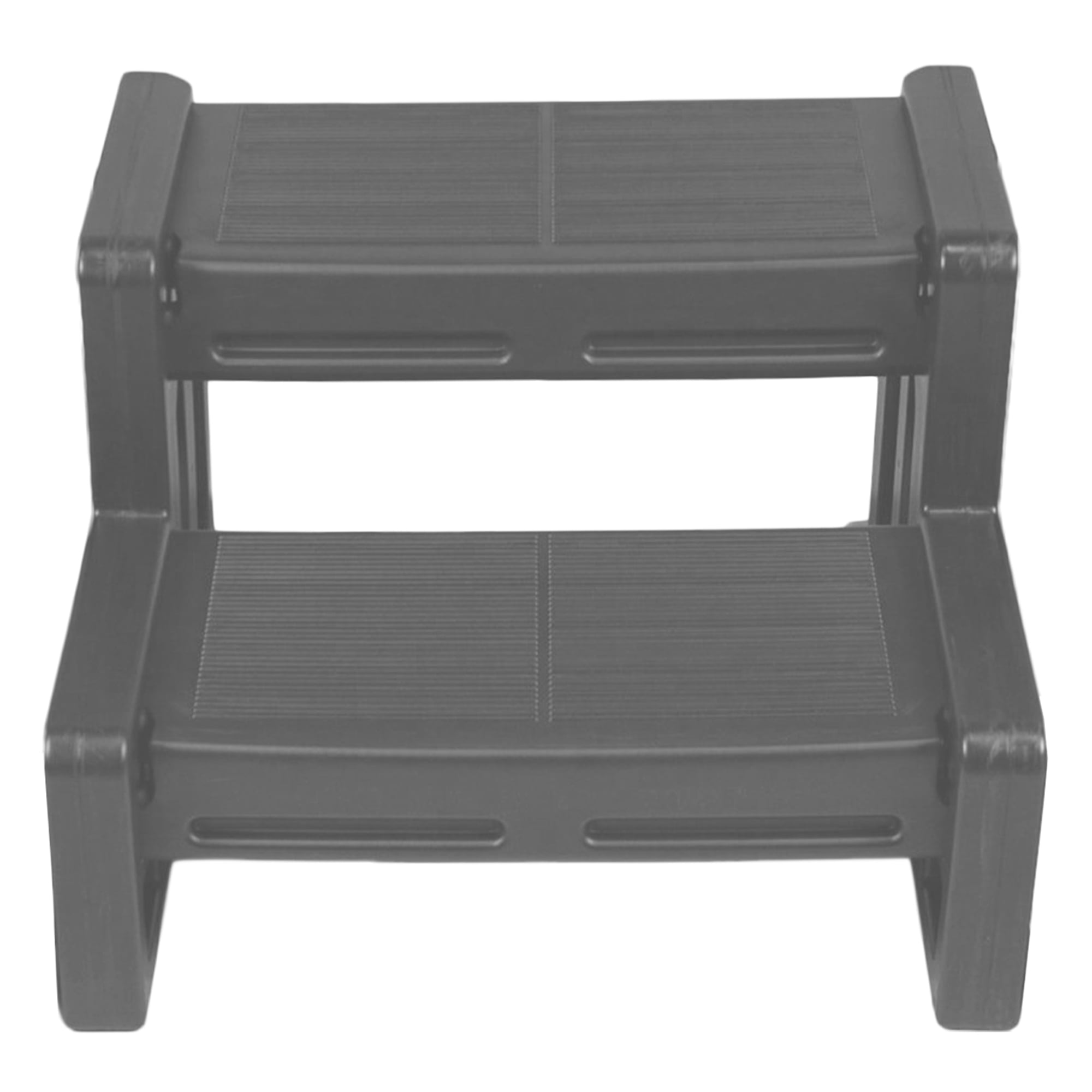 Vinyl Works 22 Inch Junior Resin Multi Purpose Home Spa and Hot Tub Steps, Gray