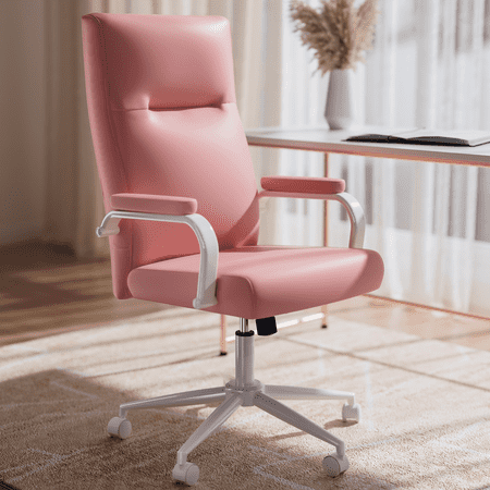homezeer pink ergonomic high back product