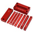 thumbnail image 1 of Height Gauge Set, 9 Sizes High Accuracy Multifunctional Aluminum Alloy Setup Bars  For Woodwork Measurement, 1 of 8