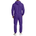 thumbnail image 5 of Mens Hoodie Set 2 Piece Drawstring Jogger Sweatpants Tracksuit, 5 of 7