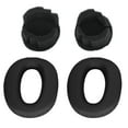 thumbnail image 1 of Almohadillas para la Oreja de Auriculares de Reemplazo, Cojín de auriculares de Reemplazo Ultra Delgado, Cómodo Duradero Con Algodón de Ajuste para Mdr-000X WH-000XMM2, 1 of 7