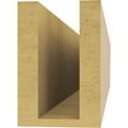 thumbnail image 4 of Ekena Millwork 4"W x 6"H x 32"L Garner Woodgrain TimberThane Rafter Tail, Primed Tan, 4 of 6
