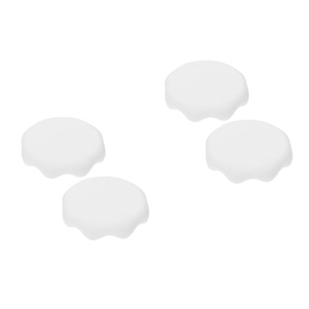 OUNONA 4 pcs Reusable Silicone Cup Lids For Coffee Mugs Spill Proof Coffee Mug Cover Silicone Cup Lids Silicone Cup Cover Universal Cup Lids Mug Lids For Ceramic Mugs