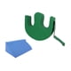 thumbnail image 2 of Dispositivo de giro para pacientes postrados en cama, cómodo, de cuero PU, impermeable, para dar la vuelta Verde con cuña, 2 of 9