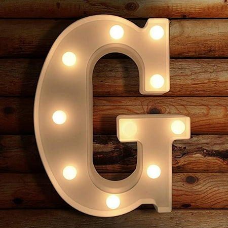 

Cptfadh LED Letter Lights Light Up Letters Standing Hanging Warm Wihte Light