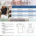 thumbnail image 3 of EHQJNJ T Shirts for Women Graphic Trendy Plus Size Women Lace up Short Sleeve Top Women Solid Color Casual Loose T Shirt Women's T-Shirts Loose Fit Short Sleeve Women's T-Shirts Graphic Cropped, 3 of 7