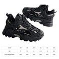 thumbnail image 3 of Zapatos de correr para hombre, ligeras y gruesas, con cordones para primavera, verano y otoño Wdftyju Tenis De Mujer Tenis De Hombre, 3 of 9