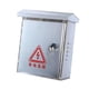 thumbnail image 2 of Caja de conexiones impermeable con diseño inclinado, carcasa de acero inoxidable resistente a la intemperie Cerradura redonda, 2 of 9