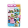 thumbnail image 2 of Nintendo by Super Mario Bros. Graphic Prints Briefs Elastic Waistband Underpant (Big Girls or Little Girls) 7 Pack, 2 of 3