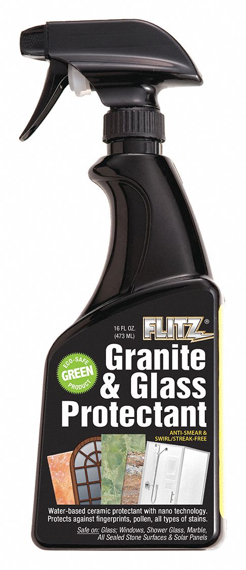 Flitz Premium Polishing Products Granite and Glass Protectant,16 oz  GRX 22806