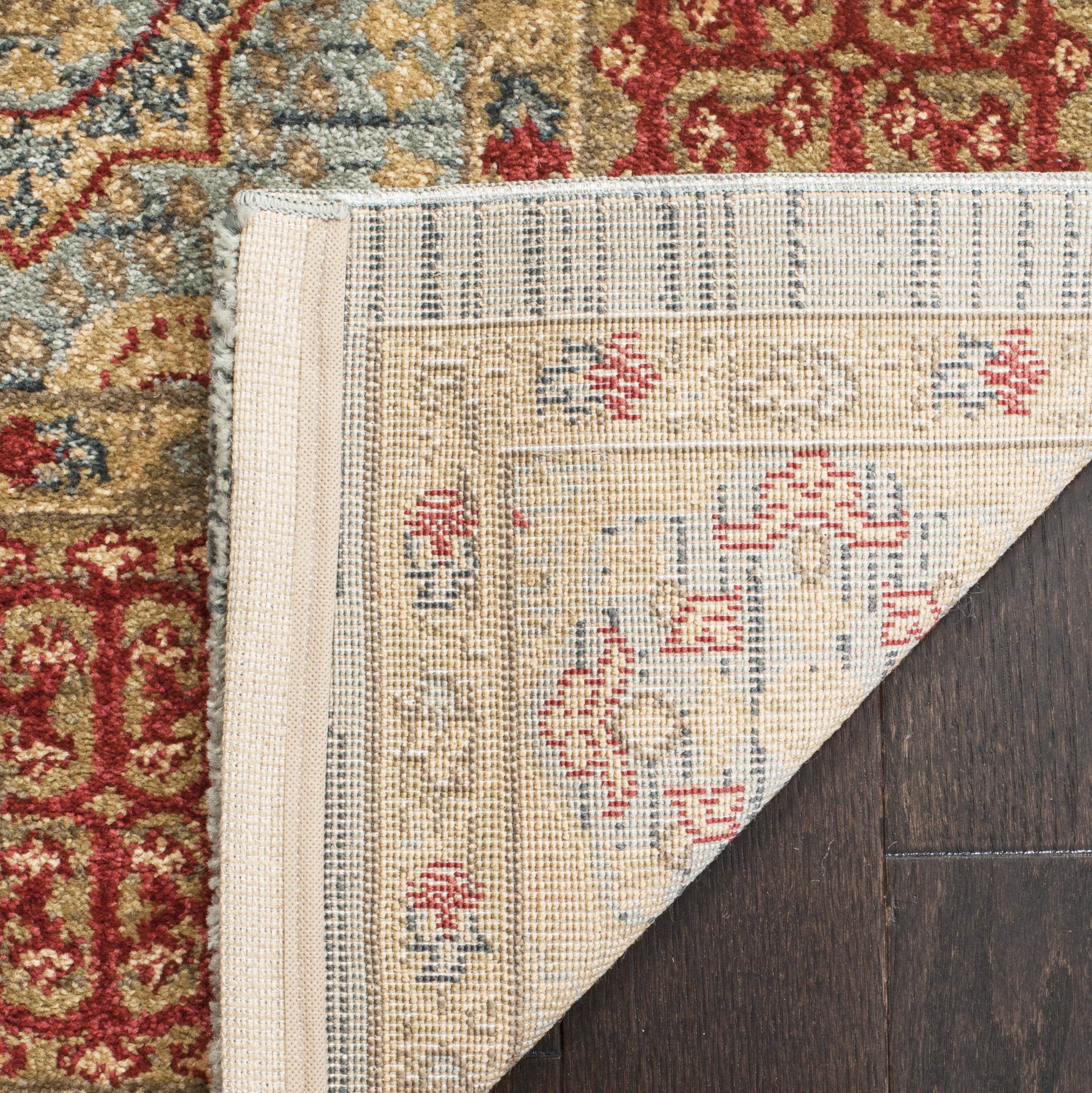 Safavieh Mahal Rosalynne Bordered Area Rug, Navy/Red, 9' x 12'