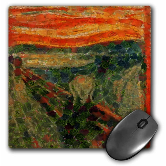 3dRose, The Avocado Scream After Munch, MousePad