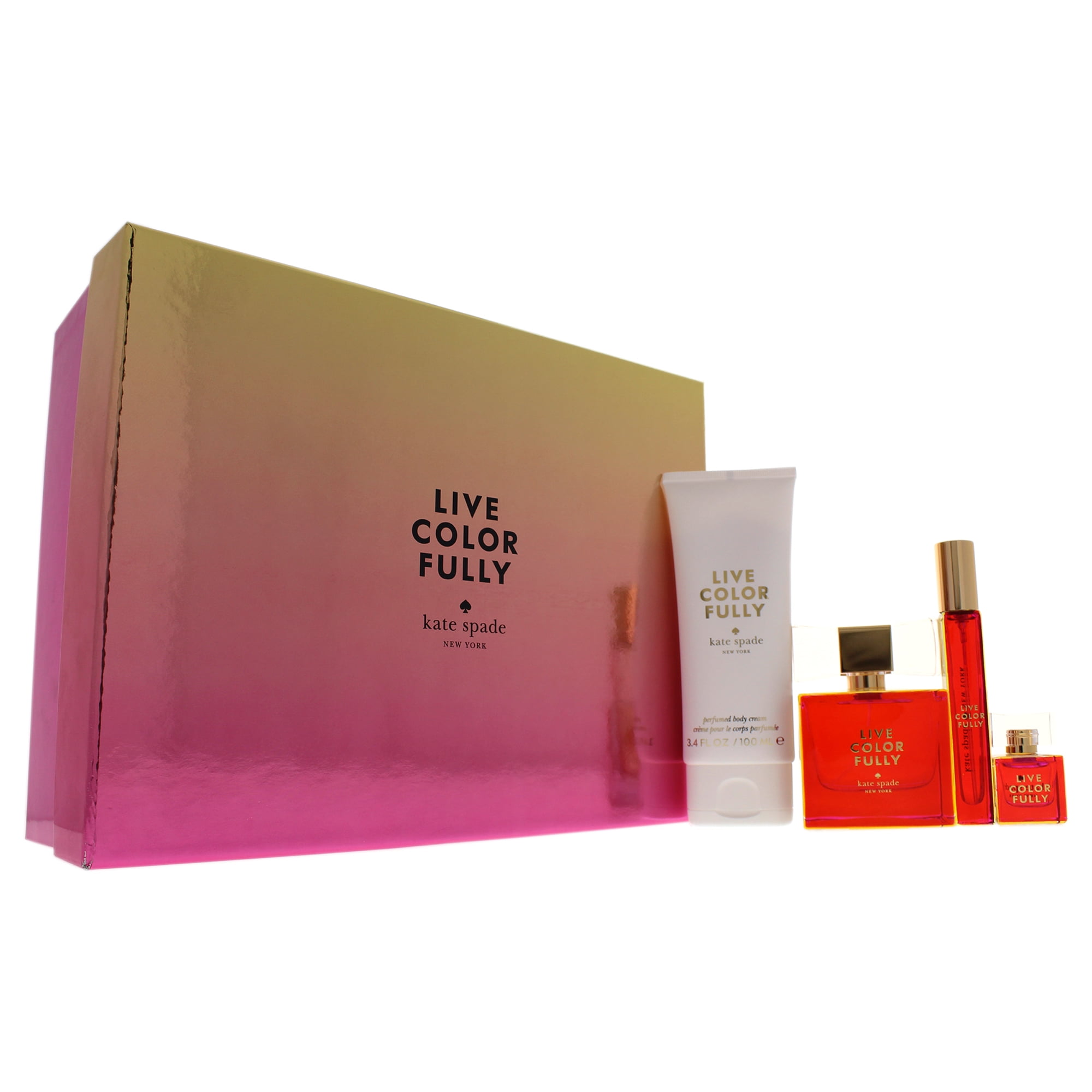 98 Value Kate Spade Live Colorfully Perfume Gift Set For Women Walmart Com