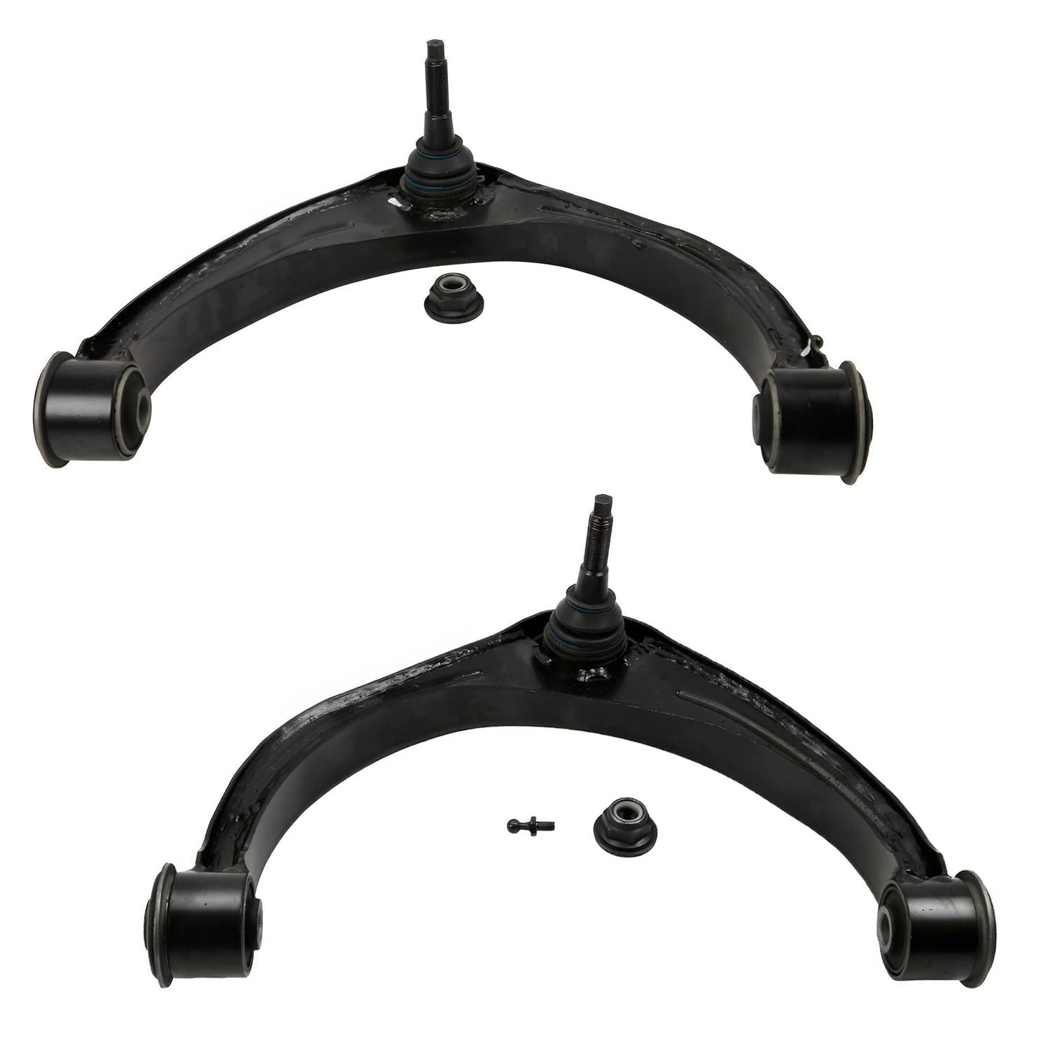 Detroit Axle - 4WD Front Upper Lower Control Arms with Ball Joints Replacement for 2009-2018 Dodge Ram 1500