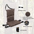 thumbnail image 4 of Coussin de Support d'Arbre, Coussin de Chaise Ajustable Pliable pour Chasse Pêche sur Glace Randonnée Camping, 4 of 7