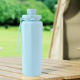 thumbnail image 1 of Feltree Foldable Outdoor Camping Sports Kettle High Temperature Proof 600ml Capacity with Lifting Rope, 1 of 8