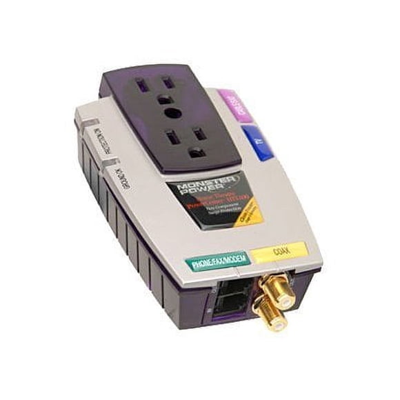 Monster Home Theater PowerCenter MP HTS 200 - Surge protector - output connectors: 2