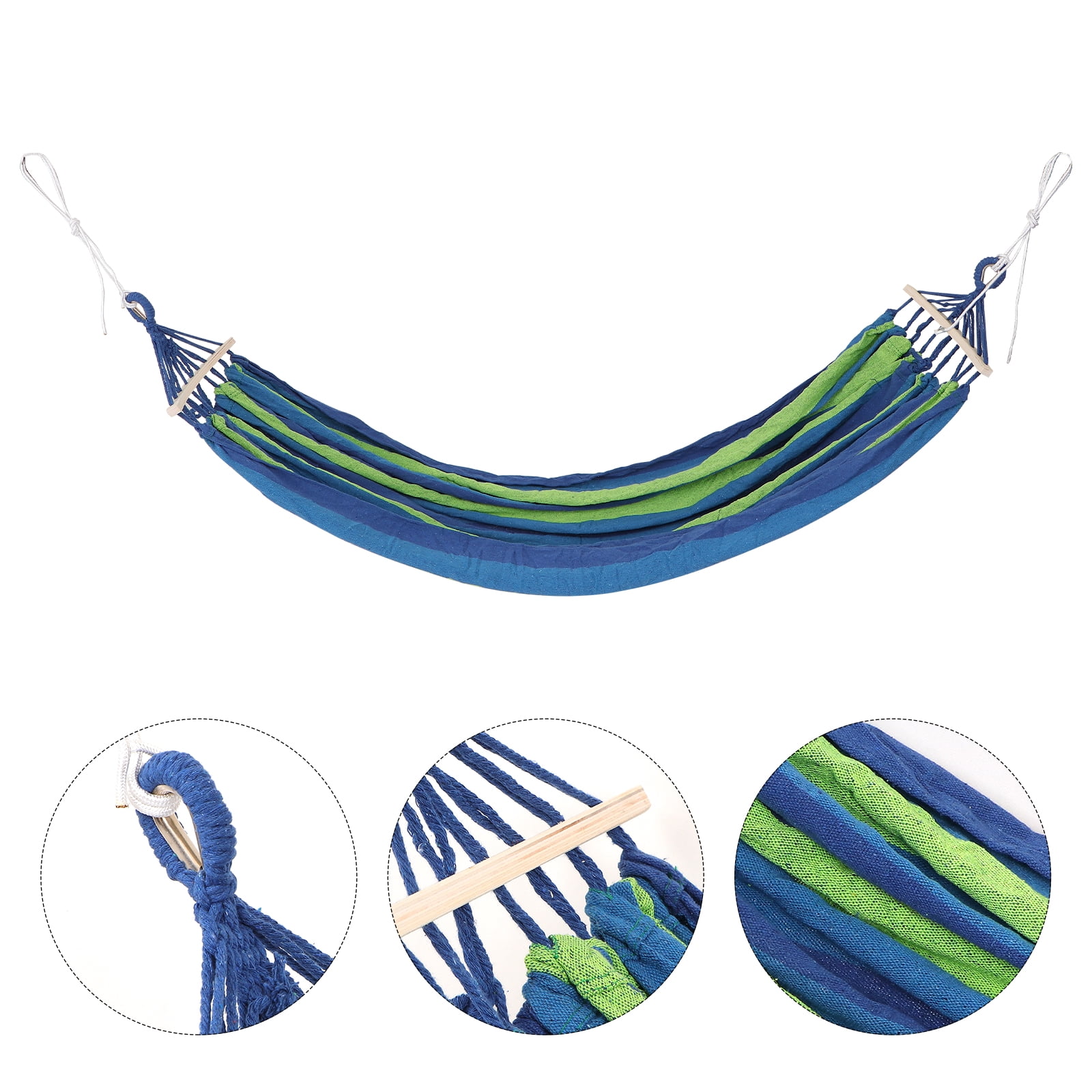 Outdoor Camping Hammock with 150kg Load Capacity for Travel Beach Garden