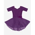 thumbnail image 4 of Falda de manga corta Leotard Leveret para niñas, 4 of 5