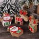 thumbnail image 2 of Calendario de Adviento de Navidad para niños, decoraciones de mesa de Interior de muñeco de nieve de viejo hombre pintado de madera, regalos de Año Nuevo 2020, 2 of 4