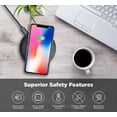 thumbnail image 6 of Fast Wireless Charger for Motorola Moto G Power 5G (2024) - 7.5W and 10W Charging Pad Slim, 6 of 7