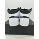 thumbnail image 5 of A i r-Jor-dan 1 Mid Men's Size 13 White Black leather nby Athletic Shoes DQ8426 132, 5 of 6