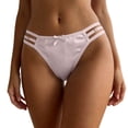 thumbnail image 2 of Byworldtasic Strappy Bikini Bottoms for Women Full Coverage Bathing Suit Swim Briefs Low Rise Bottom Cutout Swimsuit Bottoms, 2 of 8