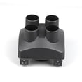 thumbnail image 5 of 75mm Exhaust Pipe Connector Cover Fit Auto Air Parking Heater Truck Boat Car Heater AirVent Cover 1 Hole to 4 Holes,1 * Air outlet vent cover,Black, 5 of 8