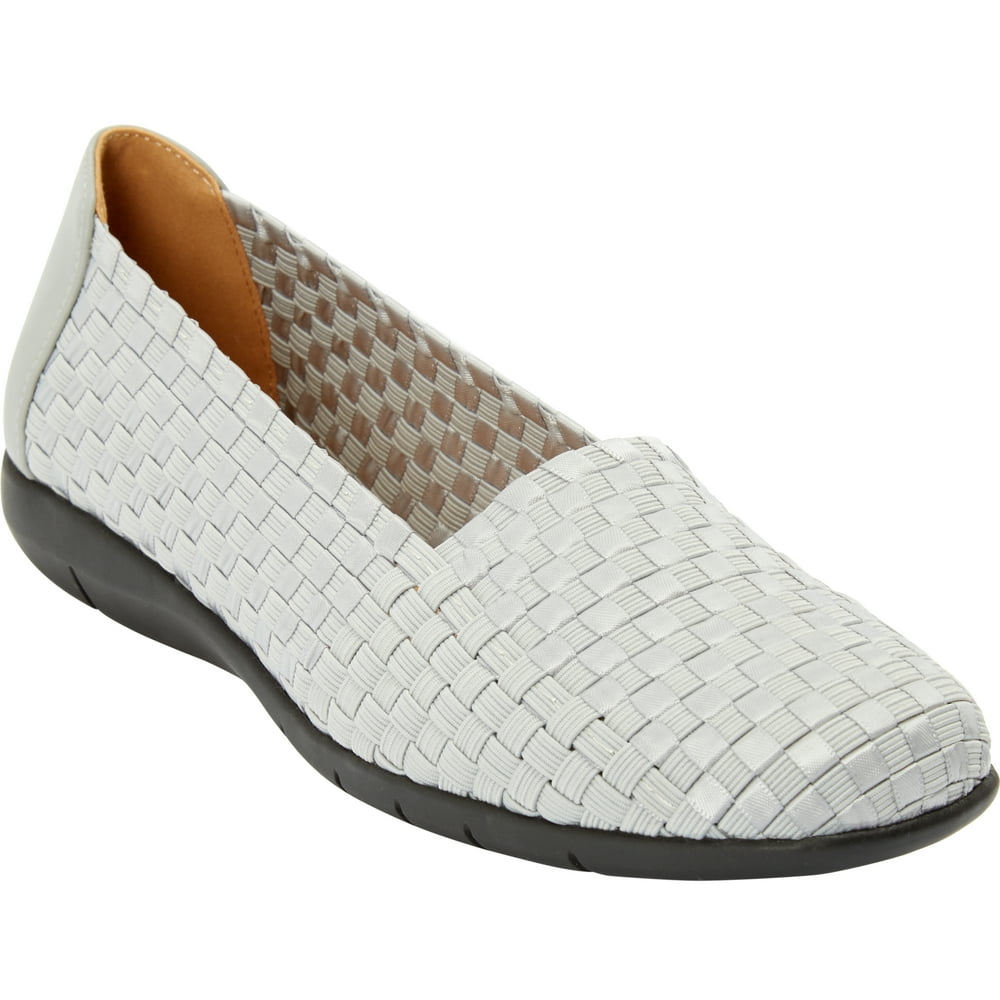 comfortview women's wide width the bethany flat