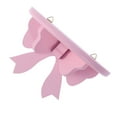thumbnail image 3 of Display Shelf White Semicircle Storage Holder Wooden Stand Pink Floating Shelves Wall, 3 of 11