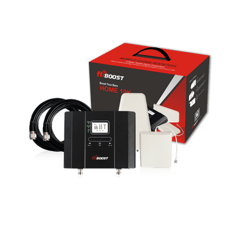 Sprint Cell Phone Signal Booster Home 10K Cell Phone Signal Booster for Home / Office 10000 sq ft Coverage Area Mobile Signal Booster Works on AT&T, Verizon, Sprint, Tmobile, US Cellular, & More ()