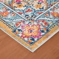 thumbnail image 6 of Luxee Designs Alexandria Bordered Pattern 5x7 Area Rug for Living Room Indoor Boho Rugs - Gray/Gold, 6 of 9