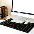 thumbnail image 3 of HLONK Stock Market Mouse Pad Chart Pattern Mouse Pad for Stock Market Market Day Trader‘s Desk  for Trader or Investor Chart Patterns Mouse Pad for Stock Market  (900 * 400 * 2mm), 3 of 4