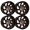 thumbnail image 1 of 4 Rines 16 6X114.3 IMP WHEELS NP300 Frontier NP300 Doble Cabina Color Negro, 1 of 2