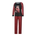 thumbnail image 3 of Meihuid Christmas Pajamas for Family Matching Xmas Christmas Pjs Set Santa Claus Cartoon Print Cute Holiday Family Sleepwear, 3 of 9
