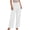 White, variant on Sundazz Wide Leg Pants for Women Summer Smocked Waisted Palazzo Pants Baggy Flowy Trousers, XS-XL