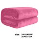 thumbnail image 2 of Manta De Felpa Manta de forro polar de color liso de 100x140cm, suave, de microfibra de poliéster, para cama, sofá, todas las estaciones, ligera, transpirable, regalo (rosa, 1 pieza) Rkxzt, 2 of 8