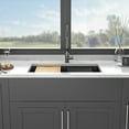 thumbnail image 4 of Stainless Steel Kitchen Sink Quartz Kitchen Sink - 32" x 19" x 9.65" Black granite composite Workstation undermount kitchen sink,Undermount Kitchen Sink, 4 of 8