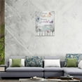 thumbnail image 5 of Butterfly Bathroom Wall Art Farmhouse Colourful Butterfly Pictures Grey Bathroom Wall Decor Motivational Rustic Country Butterfly Canvas Painting Framed Artwork for Bathroom Bedroom 12"x16", 5 of 6