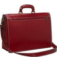 thumbnail image 2 of Sharo Italian Leather Laptop Brief and Messenger Bag, 2 of 5