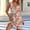 Orange#15, variant on Yteetum Women's Summer Dresses Oversized V Neck Sleeveless A Line Mini Dress Sundress Casual Floral Printed Loose Fits Lightwieght Comfy Travel Vacation Dresses
