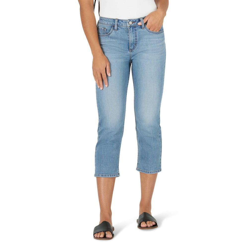 Lee - Lee Women's Midrise Capri - Walmart.com - Walmart.com