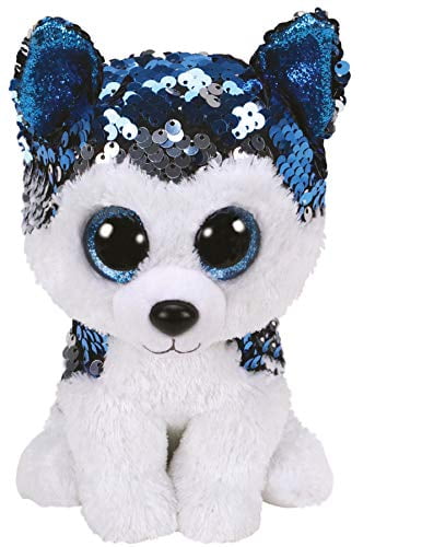 TY Beanie Boos Flippables 6" SLUSH the Color Changing Sequins Husky Plush MWMTs 
