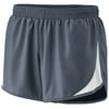 Augusta Sportswear XL Womens Junior Fit Adrenaline Shorts Graphite/White/Graphite 1267