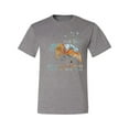 thumbnail image 2 of Wild Bobby, And Into The Forest I Go To Lose My Mind, Animal Lover, Men Graphic Tee, Heather Grey, 4X-Large, 2 of 4