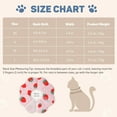 thumbnail image 2 of Soft Cat Recovery Cone Collar, Adjustable Lightweight Kitten E-Collar for Small Dogs, Comfortable Neck Donut Stop Licking Scratching After Surgery -Strawberry(S), 2 of 6