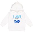 thumbnail image 2 of Inktastic I Love My Dad Fathers Day Toddler Hoodie, 2 of 4