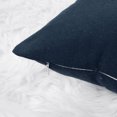 thumbnail image 7 of Unique Bargains 2-Pack Canvas Decorative Throw Pillow Cover 18" x 18" Blue, 7 of 7