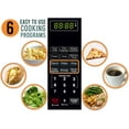 thumbnail image 7 of Farberware Classic FM11BKBSS 1.1 Cu. Ft. 1000-Watt Microwave Oven, Stainless Steel, 7 of 7
