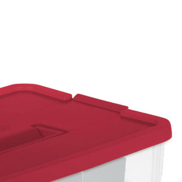 Sterilite 19 Gallon Really Red Stacker Ornament Box – Walmart Inventory  Checker – BrickSeek